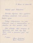 Konvolut korespondence spojené s činem Jana Palacha