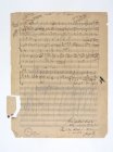 Josef Suk: Radúz a Mahulena, scénická hudba ke hře Julia Zeyera, fragment,particell, autograf